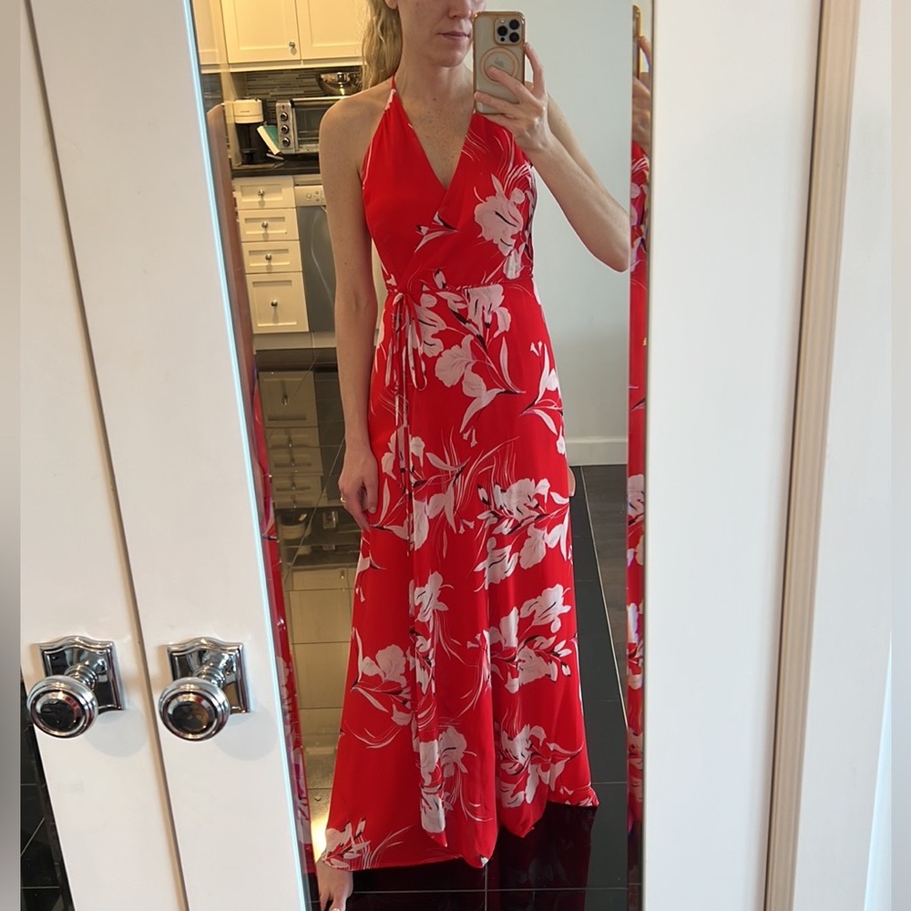 Yumi Kim floral wrap maxi dress